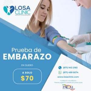 prueba de embarazo