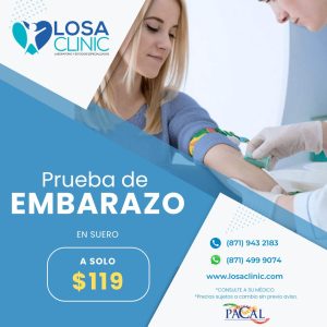 prueba de embarazo